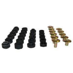 Crown Automotive Body Mounting Kit (Black) - 55176180K