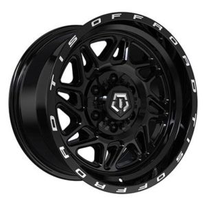 TIS Offroad 552B Series Wheel, 20x12 with 6 on 5.5/6 on 135 Bolt Pattern - Black - 552B-2126844