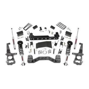 Rough Country 4" Ford Lift Kit with N3 Rear Shocks - 55531