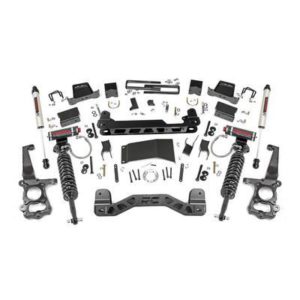 Rough Country 6" Ford Lift Kit with Vertex Adjustable Coilovers - 55757