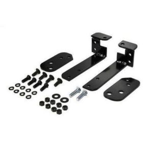 Go Rhino RHINO Charger RC2 Mounting Brackets (Black) - 55535