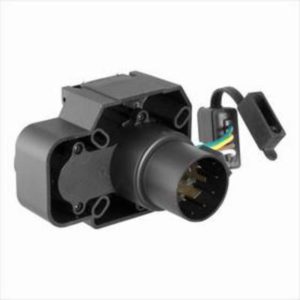Curt Manufacturing 7-Way Round RV To 4-Way Flat Adapter - 57101