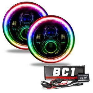 Oracle Lighting 7" High Powered LED Headlights (ColorSHIFT - BC1) - 5769-335