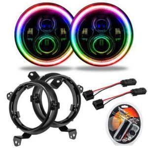 Oracle Lighting 7" High Powered LED Headlights (ColorSHIFT - 2.0) - 5769J-330