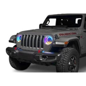 Oracle Lighting 7" High Powered LED Headlights (Dynamic ColorSHIFT) - 5769J-332