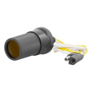 2-Way Flat To Cigarette Lighter Power Adapter