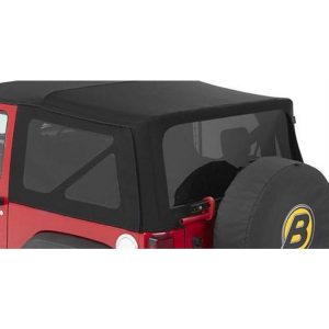 Bestop Tinted Window Kit (Matte Black Twill) - 58446-17