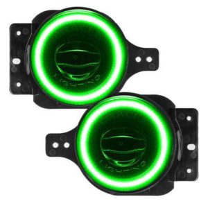 Oracle Lighting High Performance 20W LED Fog Lights (Green Halo) - 5847-004