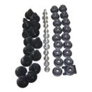 Crown Automotive Front Fender Flare Hardware Kit - 5AGFRKIT