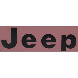 Jeep Decal (Black) - 5AS15JX9