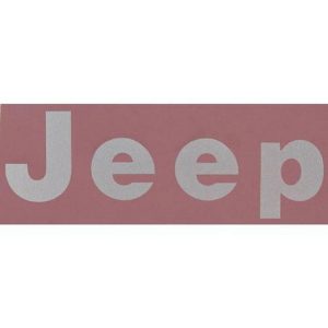 Jeep Decal (Silver) - 5AS15KA2