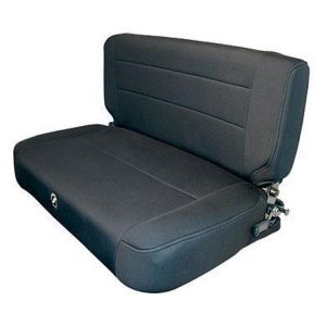 Corbeau Safari Fold and Tumble Rear Seat (Black) - 60011