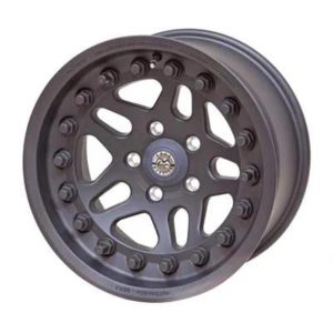 Hutchinson D.O.T. Beadlock, 17x8.5 with 5 on 5 Bolt Pattern - Black - 60637-017-1