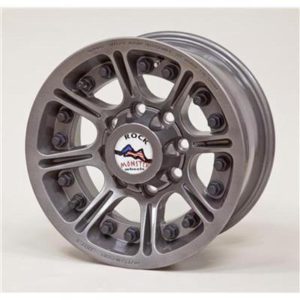 Hutchinson D.O.T. Beadlock, 17x8.5 with 8 on 6.5 Bolt Pattern - Argent - 60669-023-1