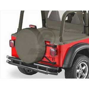 Bestop 32 Inch Spare Tire Cover in Black Diamond - 61032-35