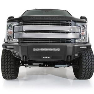 Smittybilt M1A2 Modular Winch Front Bumper (Black) - 612931