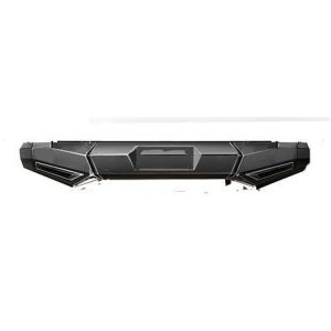 Smittybilt M1 Ford Rear Bumper with D-ring Mounts and Additional Rear Lights Included (Black) - 614830
