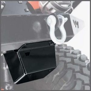 Warn Steering Box Skid Plate (Black) - 64250