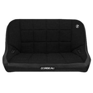 Corbeau Baja 42 Inch Bench Suspension Seat (Black) - 64402B