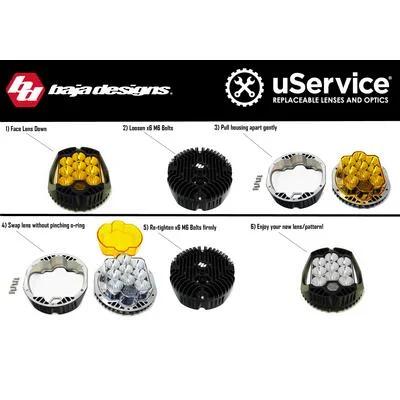 Baja Designs LP9 Series Driving/Combo Lens Kit - 668603 - Image 2