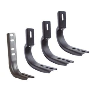 Go Rhino Mounting Brackets OE Xtreme Wheel To Wheel Side Steps - 6840456
