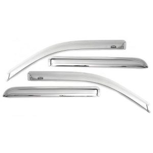 Chrome Ventvisor(TM) Deflector 4 pc.