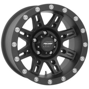 Pro Comp 31 Series Stryker Wheel, 17x9 with 5 on 5 Bolt Pattern - Flat Black - 7031-7973