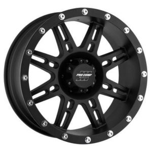 Pro Comp 31 Series Stryker, 17x9 Wheel with 6 on 5.5 Bolt Pattern - Matte Black - 7031-7983