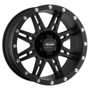 Pro Comp 31 Series Stryker, 18x9 Wheel with 6 on 5.5 Bolt Pattern - Matte Black - 7031-8983