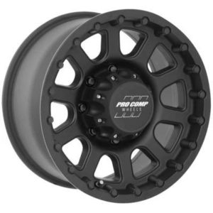 Pro Comp 32 Series Bandido, 16x8 Wheel with 8 on 6.5 Bolt Pattern - Flat Black - 7032-6882