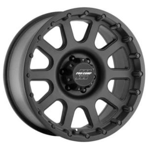 Pro Comp 32 Series Bandido, 16x8 Wheel with 6 on 5.5 Bolt Pattern - Flat Black - 7032-6883