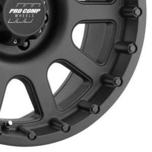 Pro Comp 32 Series Bandido, 18x9 Wheel with 6 on 5.5 Bolt Pattern - Flat Black - 7032-8983