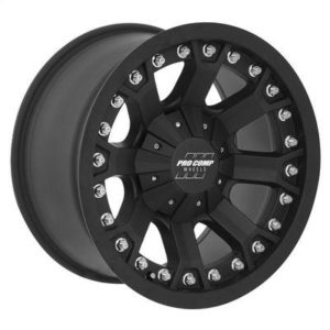 Pro Comp 33 Series Grid, 17x9 Wheel with 6 on 5.5 Bolt Pattern - Matte Black - 7033-7939