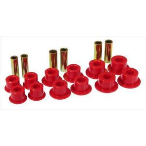 Prothane Motion Control Leaf Spring Eye/Shackle Bushing Kit (Red) - 7-1055