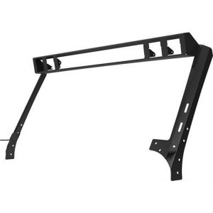 Go Rhino Windshield Light Frame (Black ) - 731323T