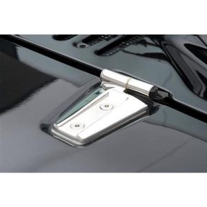 Smittybilt Hood Kit (Stainless Steel) - 7480