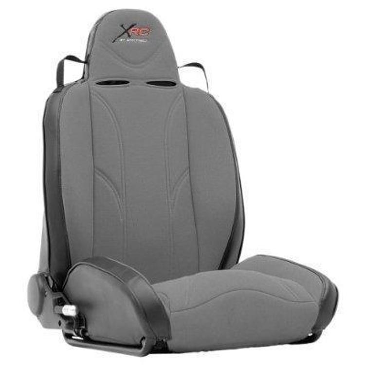 Smittybilt XRC Racing Style Recliner Seat (Black/ Gray) - 750111