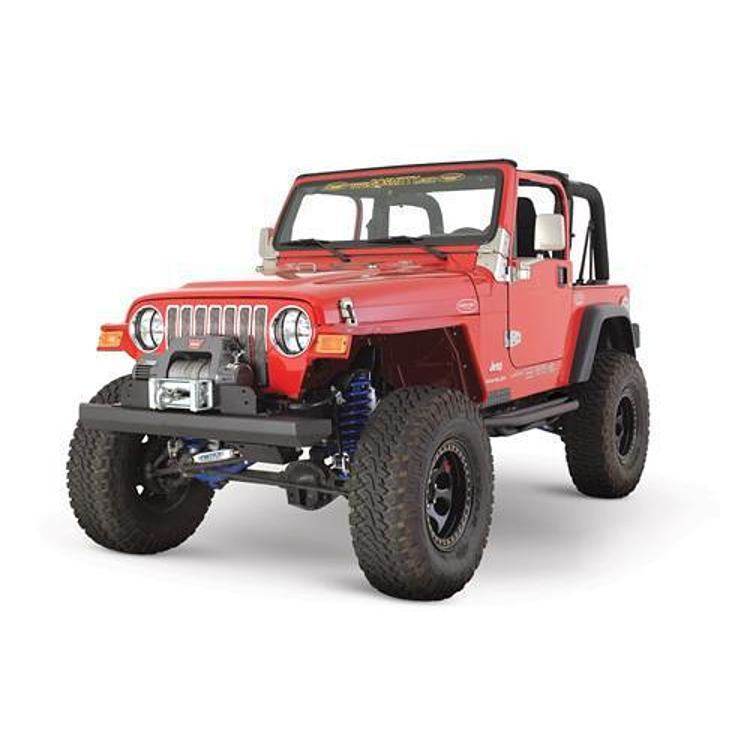Smittybilt Chrome Grille Inserts for Jeep TJ & LJ Wrangler - 7511 - Image 2