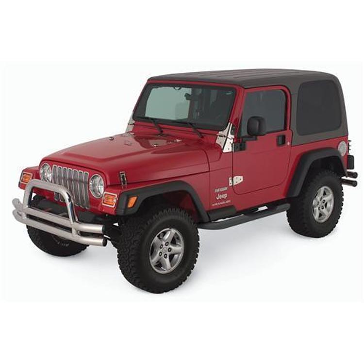 Smittybilt Chrome Grille Inserts for Jeep TJ & LJ Wrangler - 7511 - Image 4
