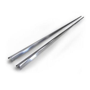 AMP PowerStep Trim Strip Kit (Polished) - 75150-01A