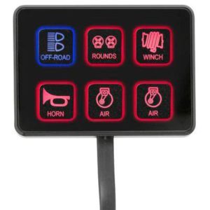 Pro Comp SS-6 Six-Way Universal Switch Panel - 76201