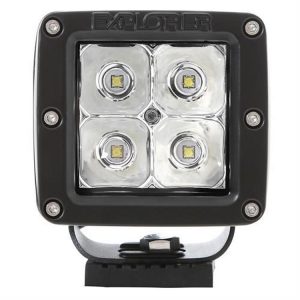 Pro Comp 2X2 SQUARE 3W LED SPOT PAIR (Black) - 76407P