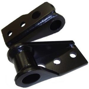 Mountain Off Road Enterprises Front Spring Shackle Hangers - 7686FSH2.0CJ