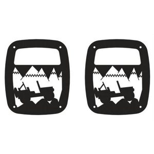 Kentrol Heritage Tail Light Guards - 80709