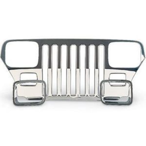 Jeep Grille Cover (Chrome) - 82200727