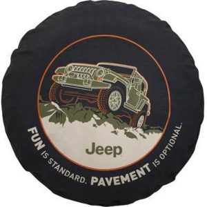 Jeep 30 Inch Spare Tire Cover - 82210886AB