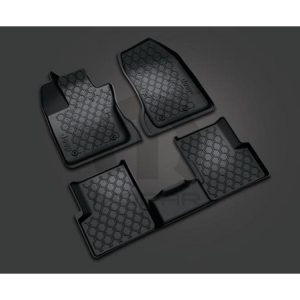 Jeep Front and Rear Slush Mats (Black) - 82214194AB