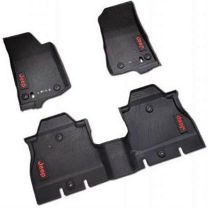 Jeep Floor Mat Set (Black) - 82215203AC