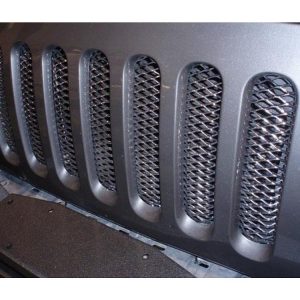 Rampage One-Piece 3-D Grille (Black) - 86515