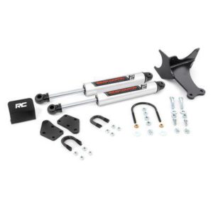 Rough Country V2 Dual Steering Stabilizer - 8749170